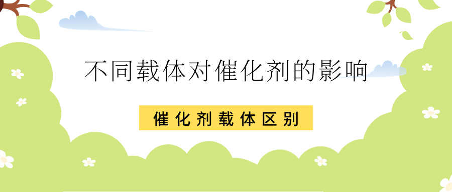 催化剂：差别载体对催化剂的影响